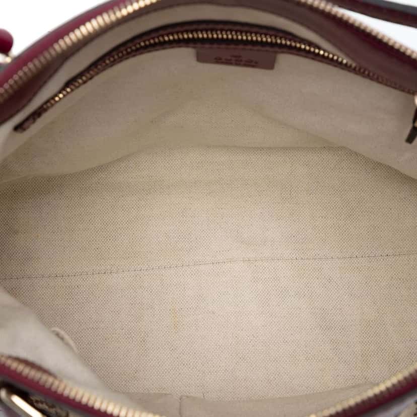 Gucci GG Canvas Mayfair Satchel Beige Very good condition - Model View
