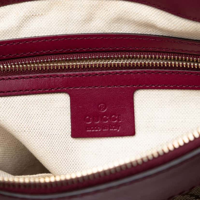 Gucci GG Canvas Mayfair Satchel Beige Very good condition - Box View