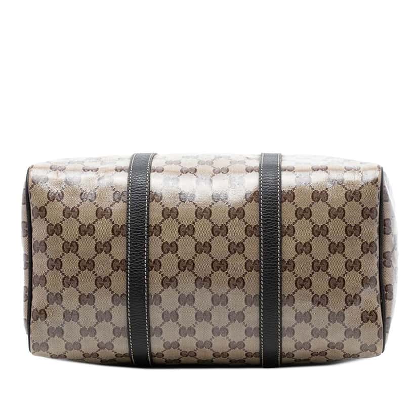 Gucci Medium GG Crystal Joy Boston Bag Beige Very good condition - Inside View