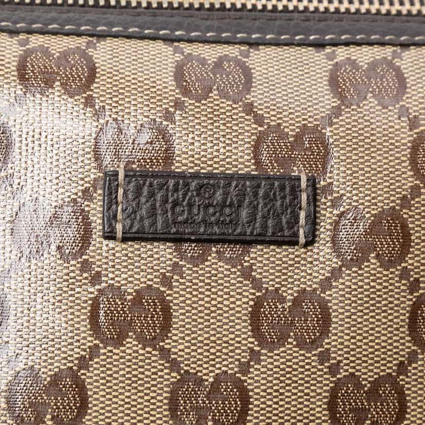 Gucci Medium GG Crystal Joy Boston Bag Beige Very good condition - Box View