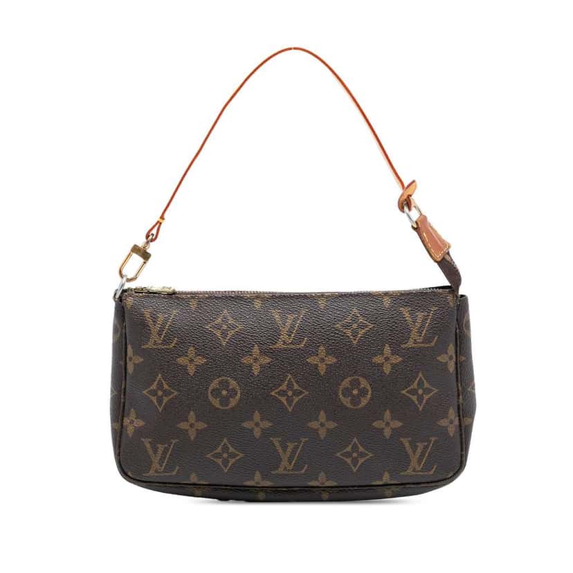Louis Vuitton Monogram Pochette Accessoires Brown Very good condition - Front View