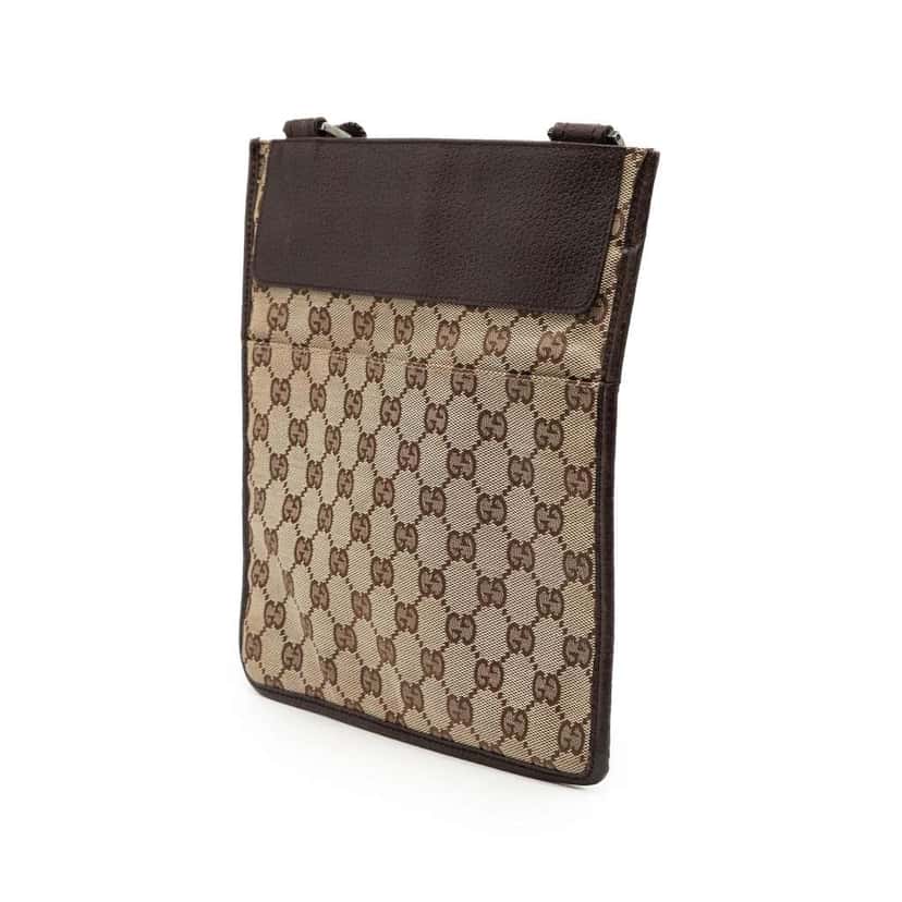 Gucci GG Canvas Crossbody Beige Very good condition - Back View
