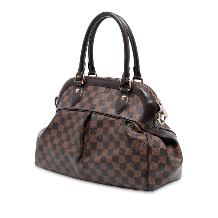 Louis Vuitton Damier Ebene Trevi PM Brown Very good condition - Back View
