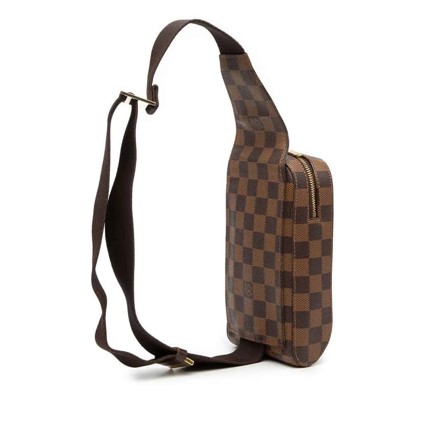 Louis Vuitton Damier Ebene Geronimos Brown Very good condition - Back View
