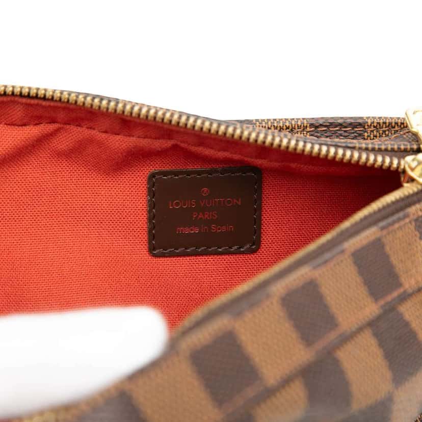 Louis Vuitton Damier Ebene Geronimos Brown Very good condition - Box View