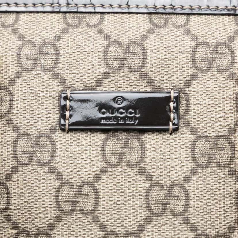 Gucci Medium GG Supreme Joy Boston Bag Beige Very good condition - Box View