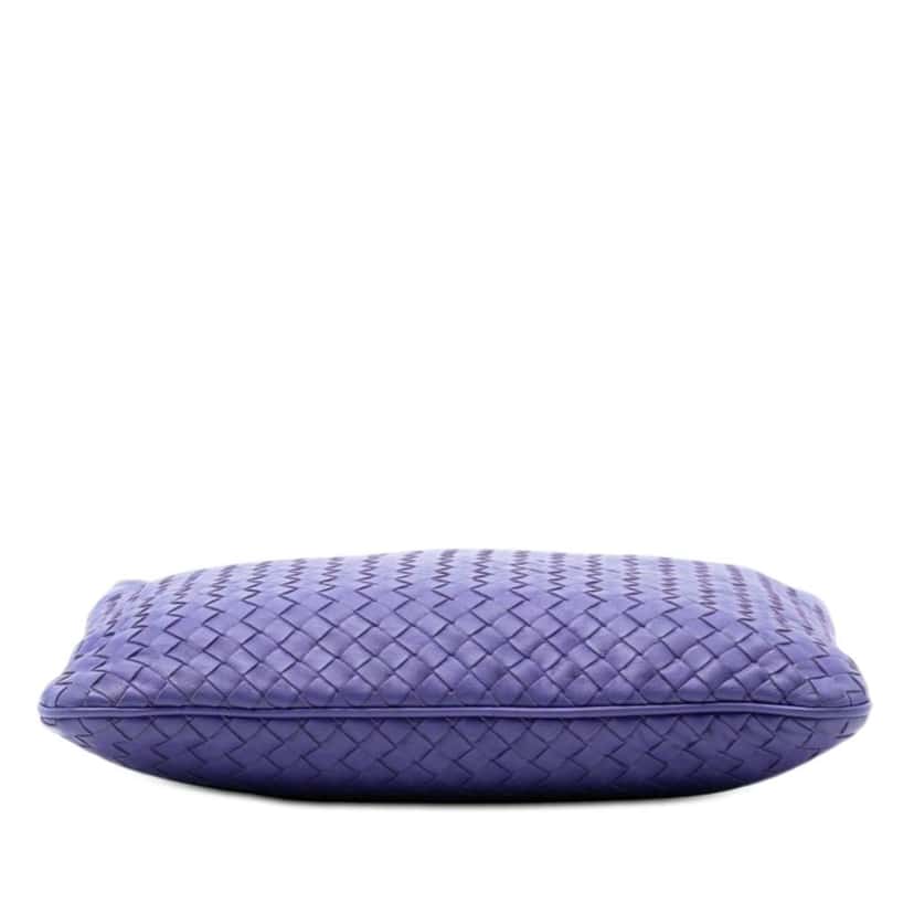Bottega Veneta Nappa Intrecciato Flat Tote Purple Leather Very good condition - Inside View
