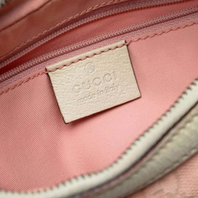 Gucci Small GG Canvas Web Pop Shoulder Bag Pink Canvas Very good condition - Box View