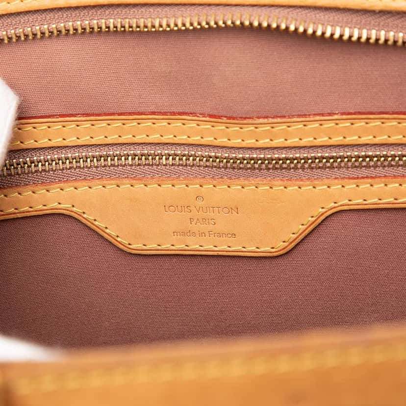 Louis Vuitton Monogram Vernis Brea MM Brown Leather Good condition - Box View