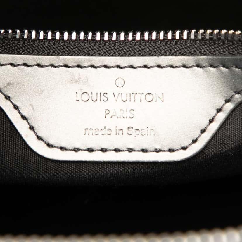 Louis Vuitton Monogram Mat Stockton Grey Leather Good condition - Box View