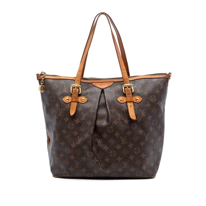 Louis Vuitton Monogram Palermo GM Brown Good condition - Front View