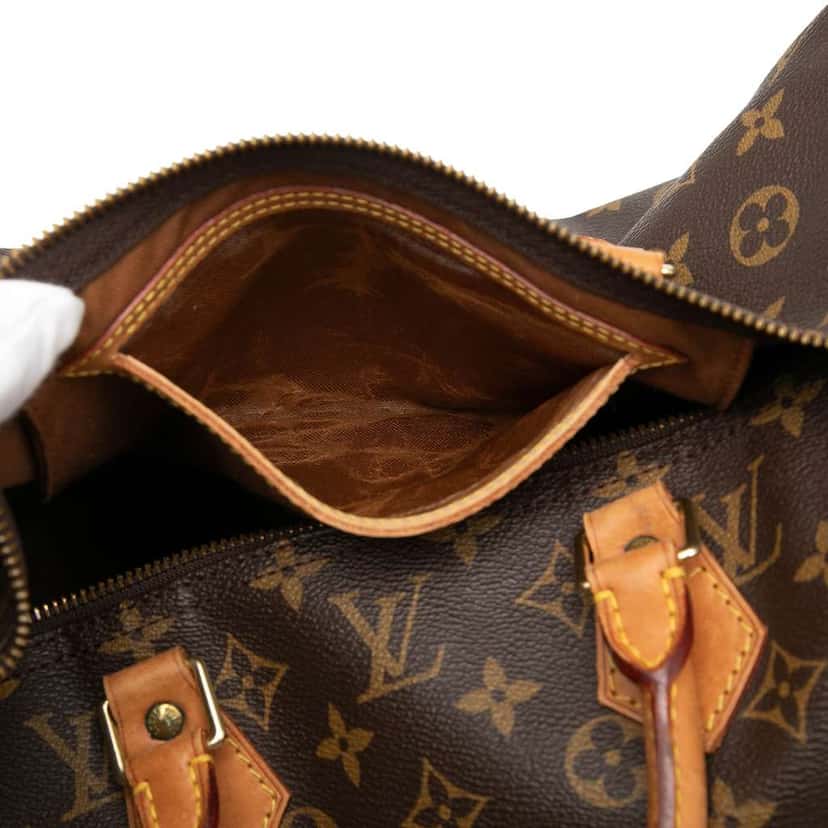 Louis Vuitton Monogram Speedy 40 Brown Fair condition - Box View