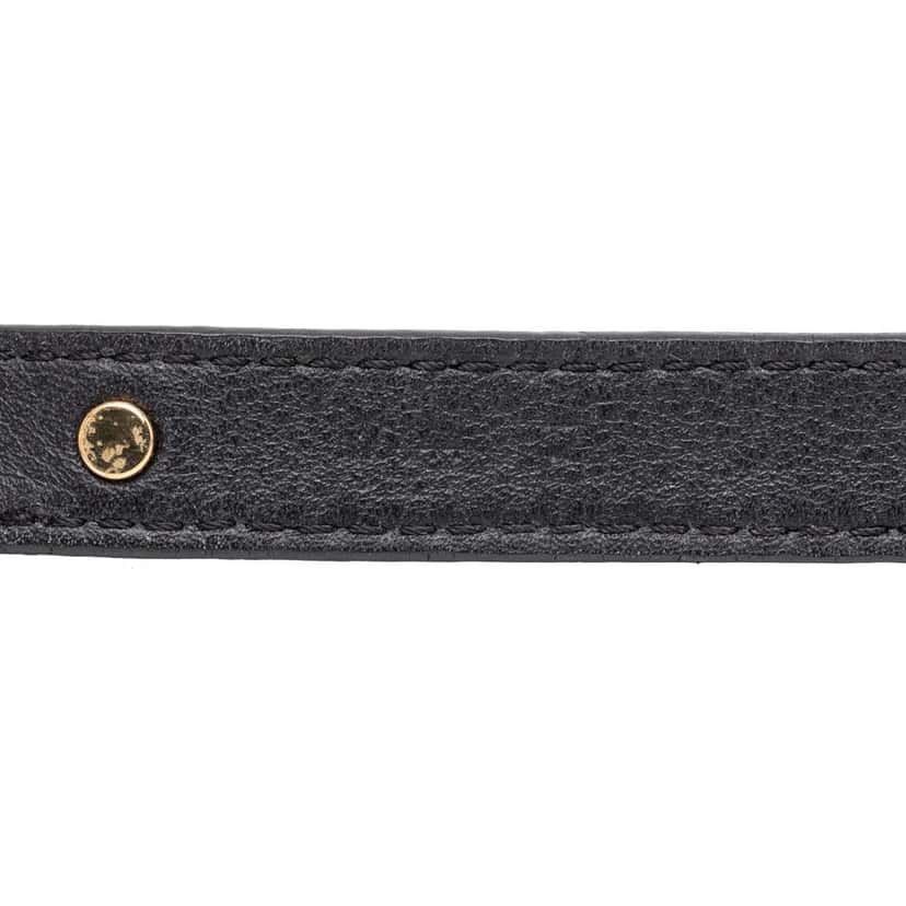 Louis Vuitton Epi Twist It Bracelet Black Leather Very good condition - Model View