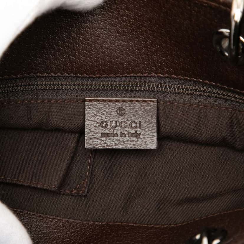 Gucci GG Canvas Eclipse Tote Beige Very good condition - Box View
