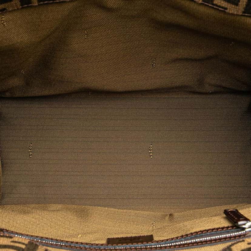 Fendi Zucca Canvas Tote Brown Canvas Very good condition - Model View