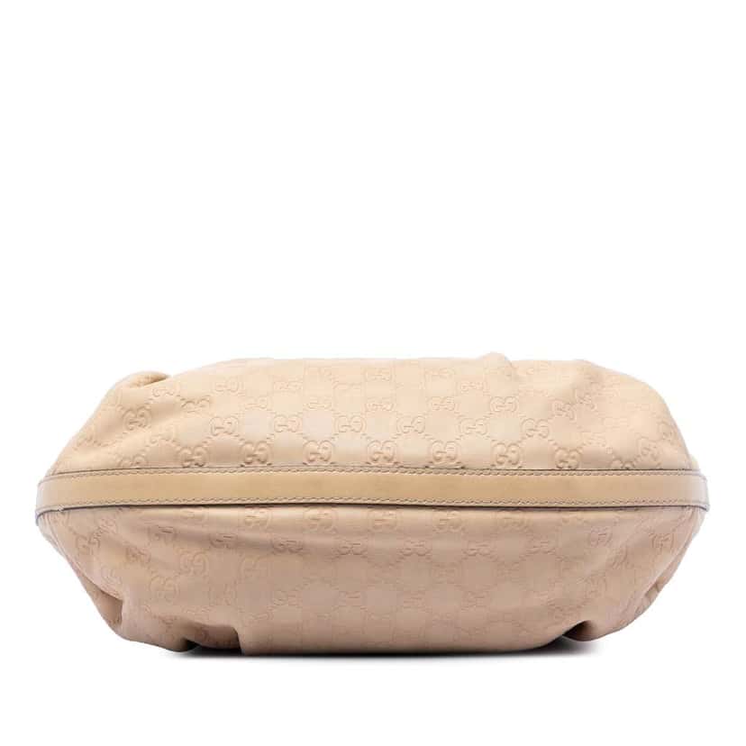 Gucci Guccissima Scarlett Tote Beige Leather Good condition - Inside View