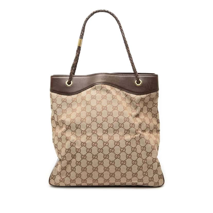 Gucci GG Canvas Gifford Tote Beige Fair condition - Front View