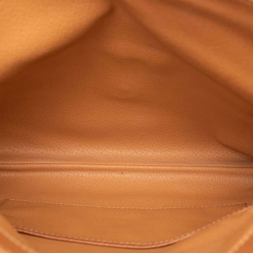 Celine Macadam Coated Canvas Clutch Brown Canvas Fair condition - Model View