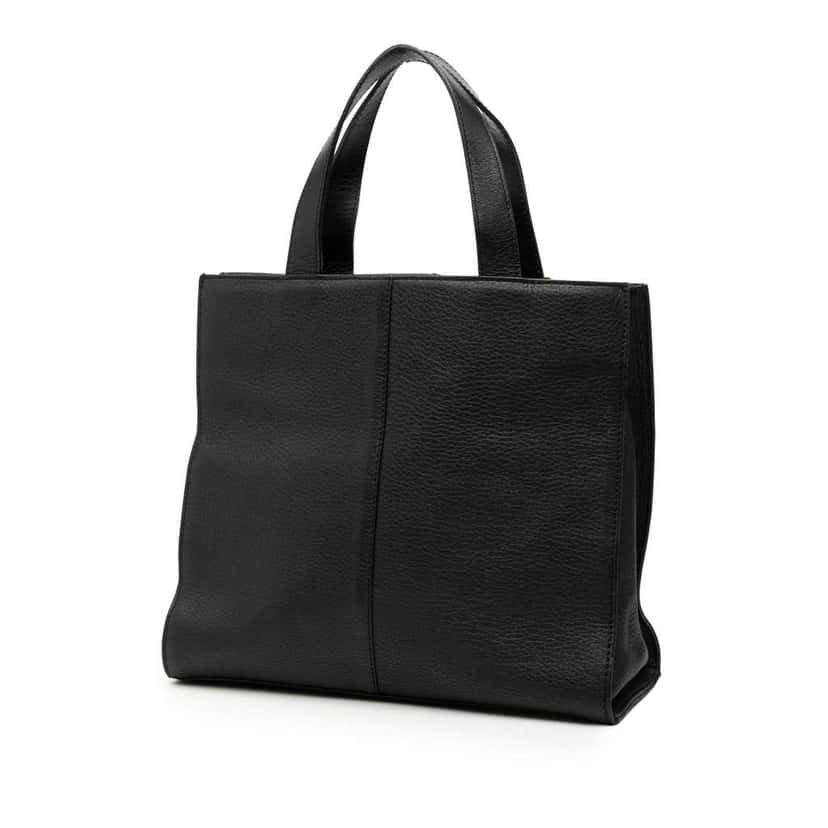 Burberry Leather Tote Black Leather Good condition - Back View