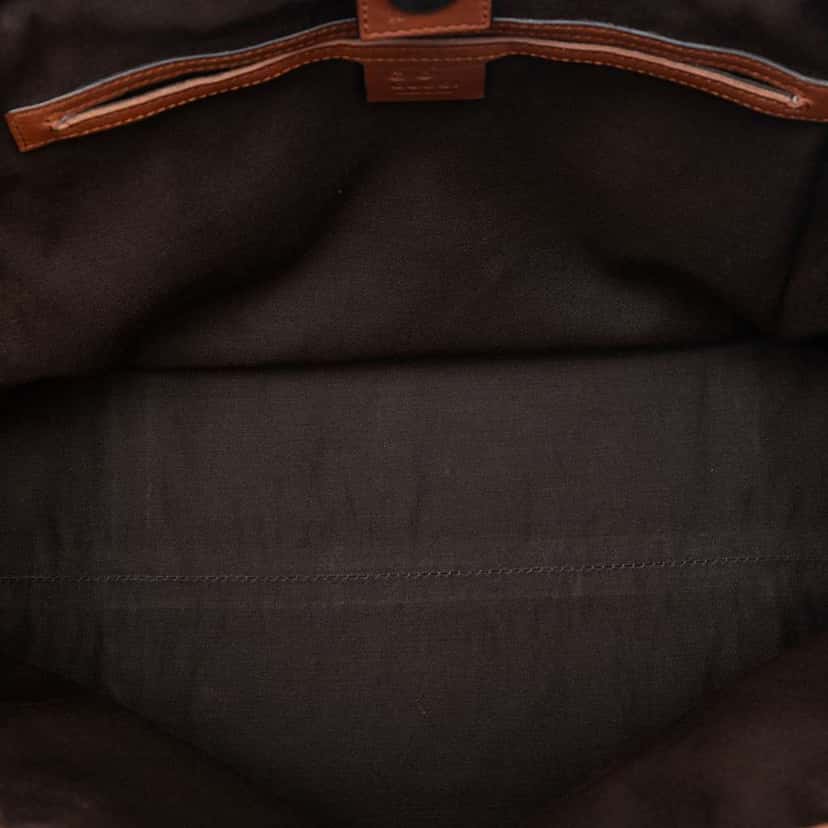 Gucci Medium Guccissima Joy Tote Brown Leather Good condition - Model View