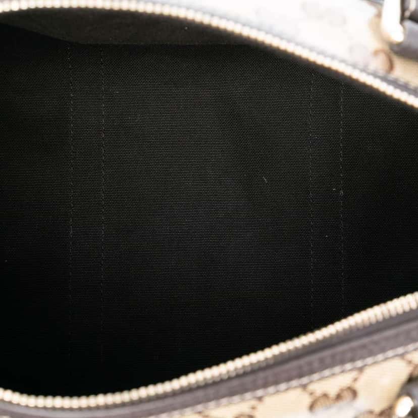 Gucci Medium GG Crystal Joy Boston Bag Beige Good condition - Model View