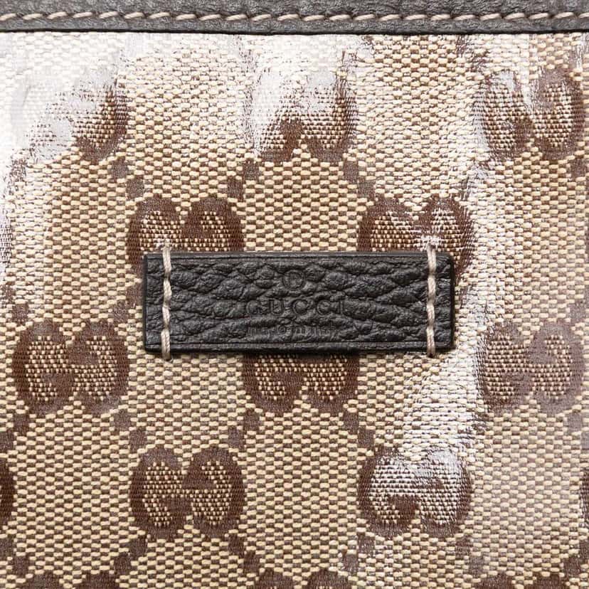 Gucci Medium GG Crystal Joy Boston Bag Beige Good condition - Box View