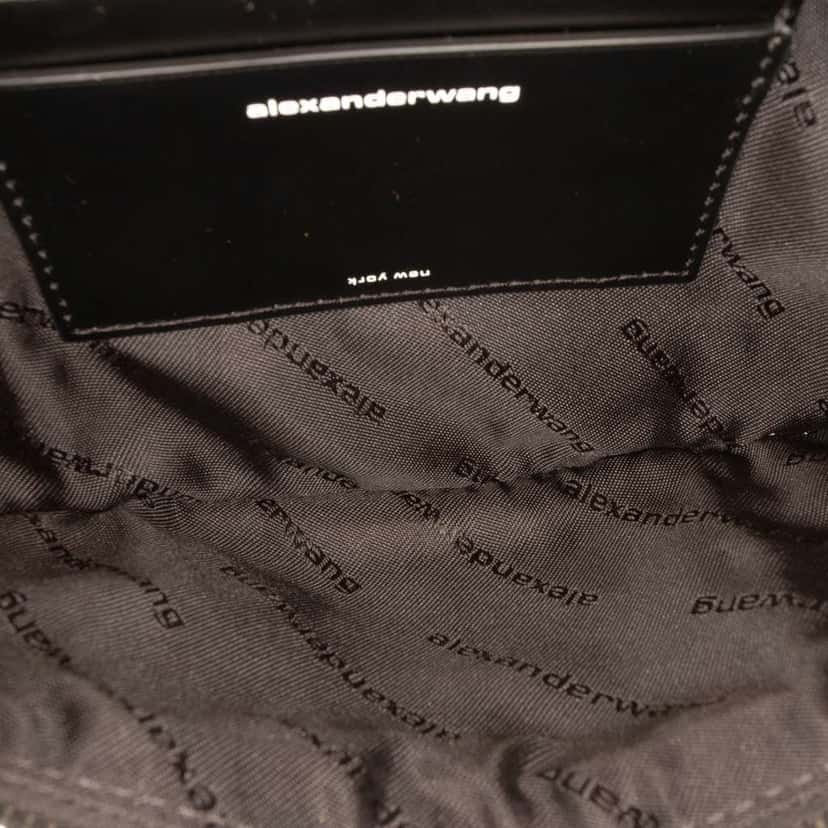Alexander Wang Mini Nappa Attica Soft Top Handle Bag Black Leather Good condition - Model View