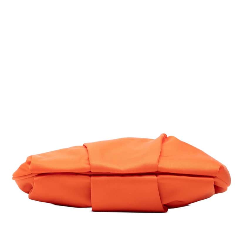 Prada Tessuto Canapa Logo Wristlet Clutch Orange Good condition - Inside View