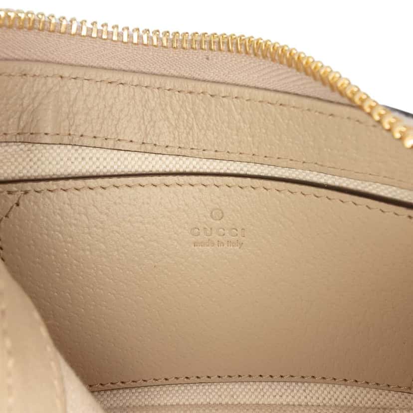 Gucci Small GG Supreme Ophidia Shoulder Bag Beige Good condition - Box View