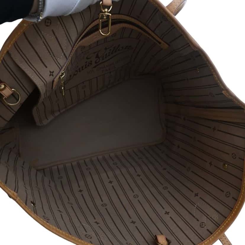 Louis Vuitton Monogram Neverfull MM Brown Good condition - Box View