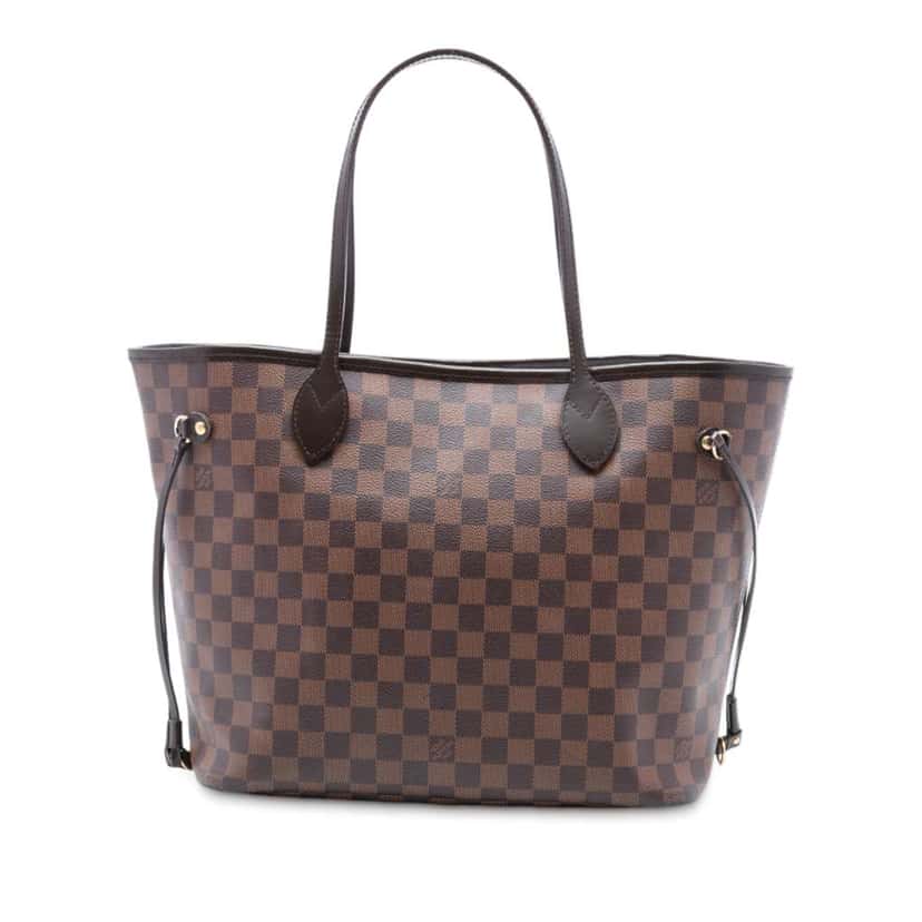 Louis Vuitton Damier Ebene Neverfull MM Brown Good condition - Front View
