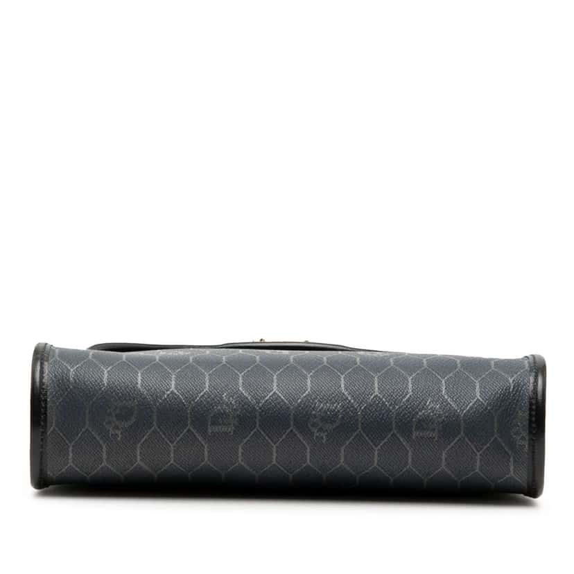 Dior Honeycomb Coated Canvas Crossbody Blue Canvas Good condition - Inside View