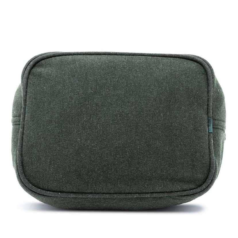 Fendi Cotton Shoulder Bag Green Cotton Good condition - Inside View