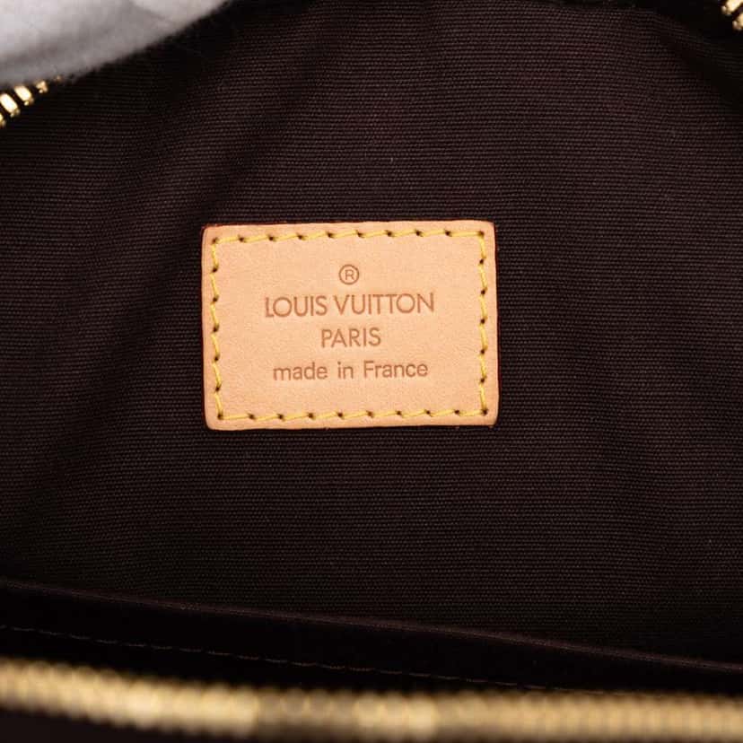 Louis Vuitton Monogram Vernis Summit Drive Purple Leather Very good condition - Box View