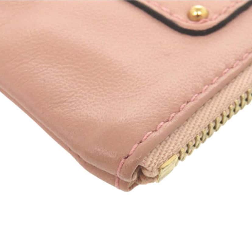 Loewe Nappa Coin Pouch Pink Leather Very good condition - Box View