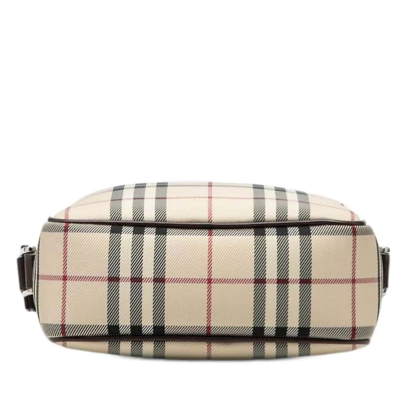 Burberry House Check Canvas Crossbody Beige Very good condition - Inside View