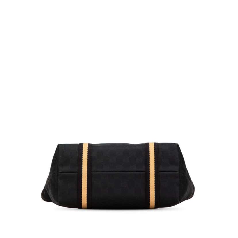 Gucci GG Canvas Jolicoeur Tote Black Canvas Very good condition - Inside View