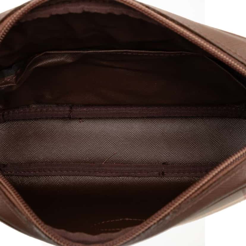 Burberry Vintage Check Canvas Clutch Brown Canvas Very good condition - Model View