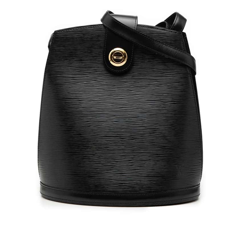Louis Vuitton Epi Cluny Black Leather Very good condition - Front View
