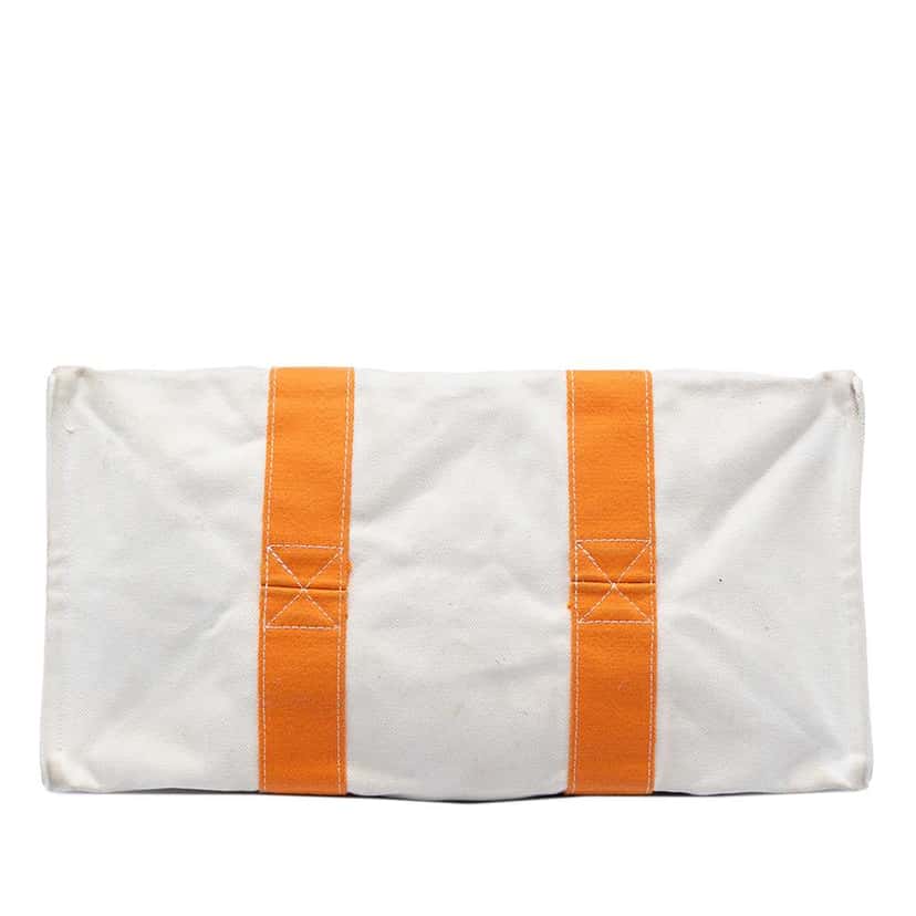 Hermès Toile Bora Bora Tote GM White Canvas Very good condition - Inside View