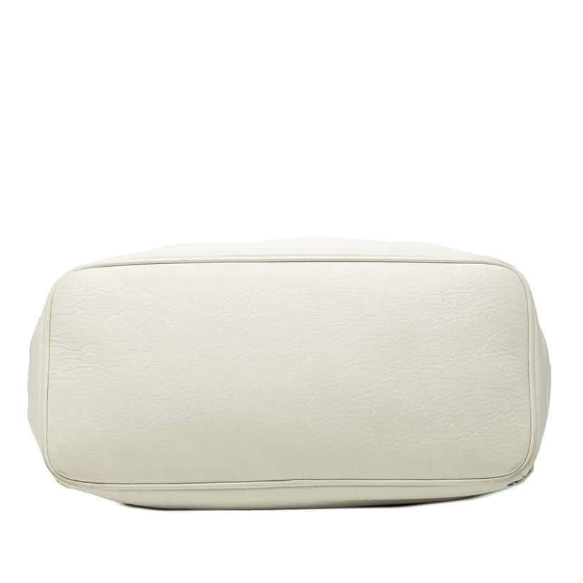 Dior Leather Ethnic Hobo White Leather Very good condition - Inside View