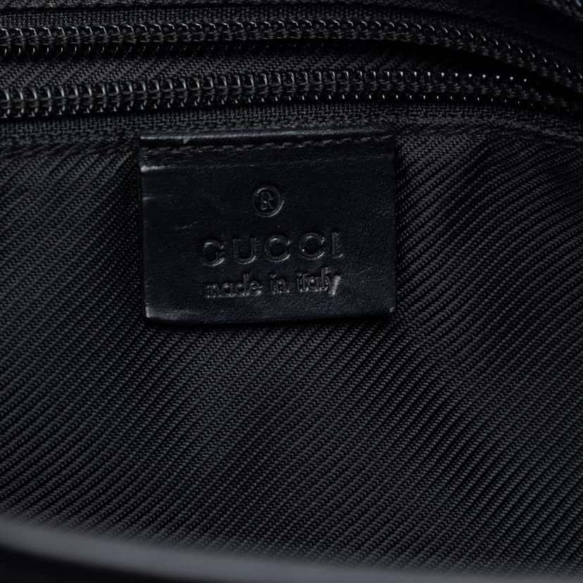 Gucci GG Canvas Tote Black Canvas Good condition - Box View