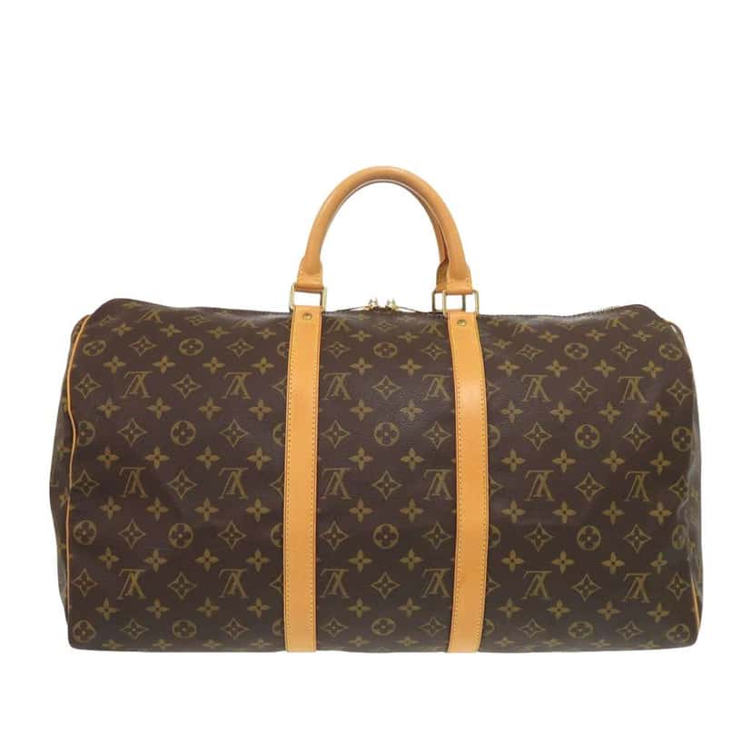 Louis Vuitton Monogram Keepall 50 Brown Very good condition - Back View