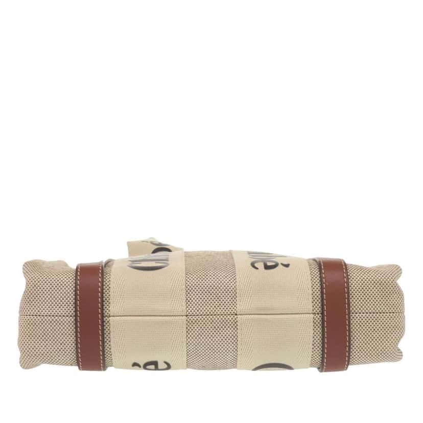 Chloé Small Canvas Woody Tote Beige Canvas Very good condition - Inside View