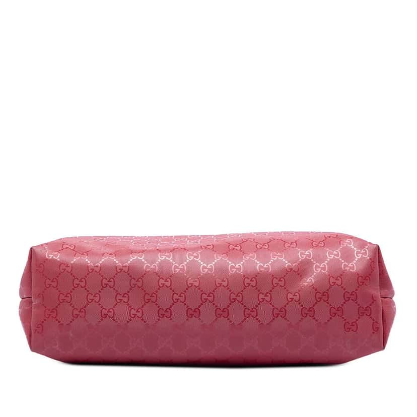 Gucci Medium GG Imprime Tote Red Canvas Very good condition - Inside View