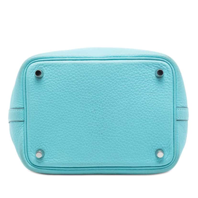 Hermès Clemence Picotin Lock 18 Blue Leather Very good condition - Inside View