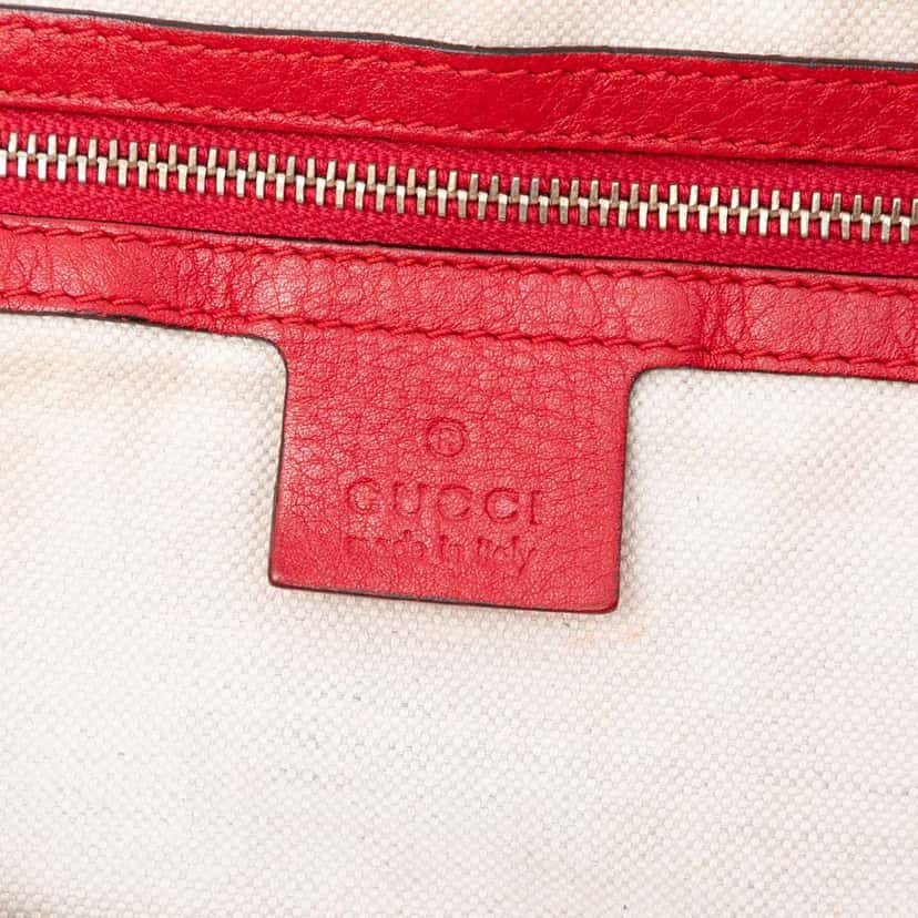 Gucci Large GG Canvas Bella Satchel Beige Good condition - Box View