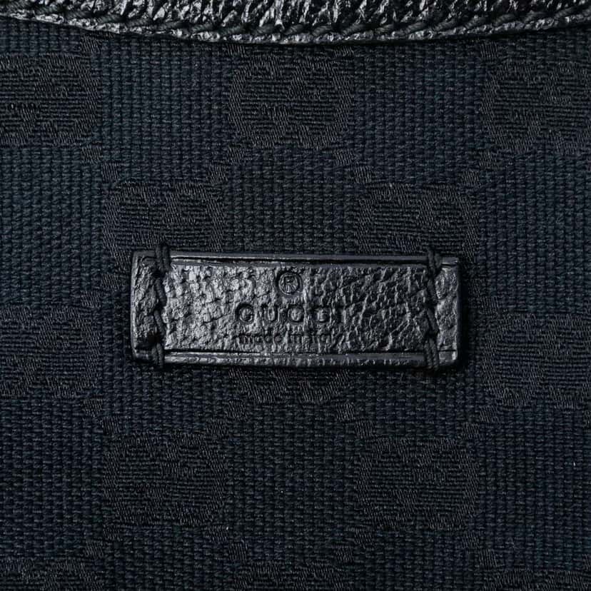 Gucci GG Canvas Crossbody Black Canvas Good condition - Box View