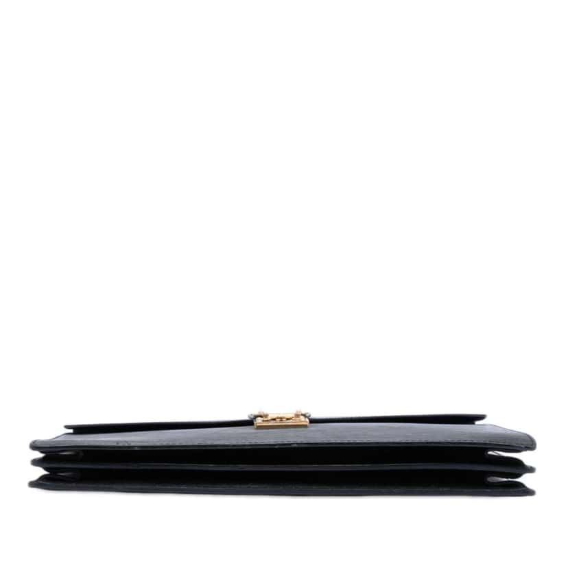 Louis Vuitton Epi Serviette Conseiller Black Leather Good condition - Inside View