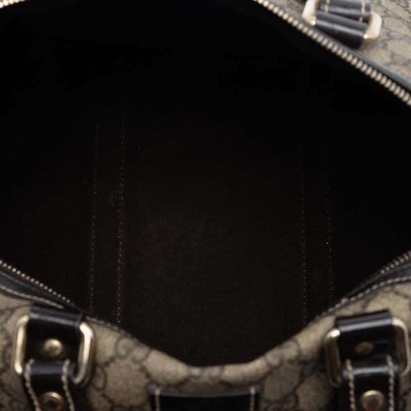 Gucci Medium GG Supreme Joy Boston Bag Beige Good condition - Model View